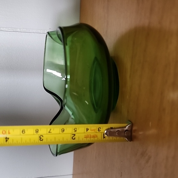 MCM Anchor Hocking Green Dip Bowl - Picture 6 of 6